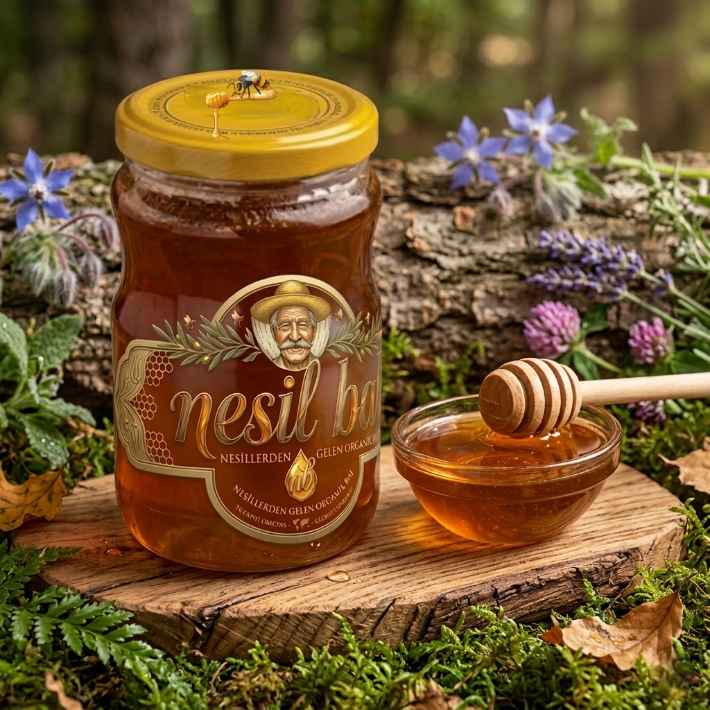 Doğal Süzme Çiçek Balı 240 Gr.