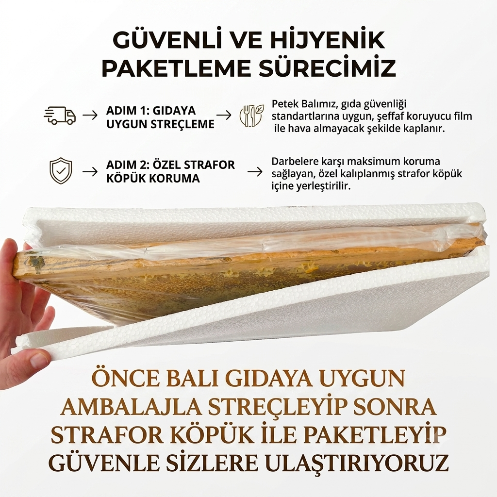 Türkiye'nin En Yüksek Rakımlarında Yetişen Çıta Karakovan Bal 3 Kg