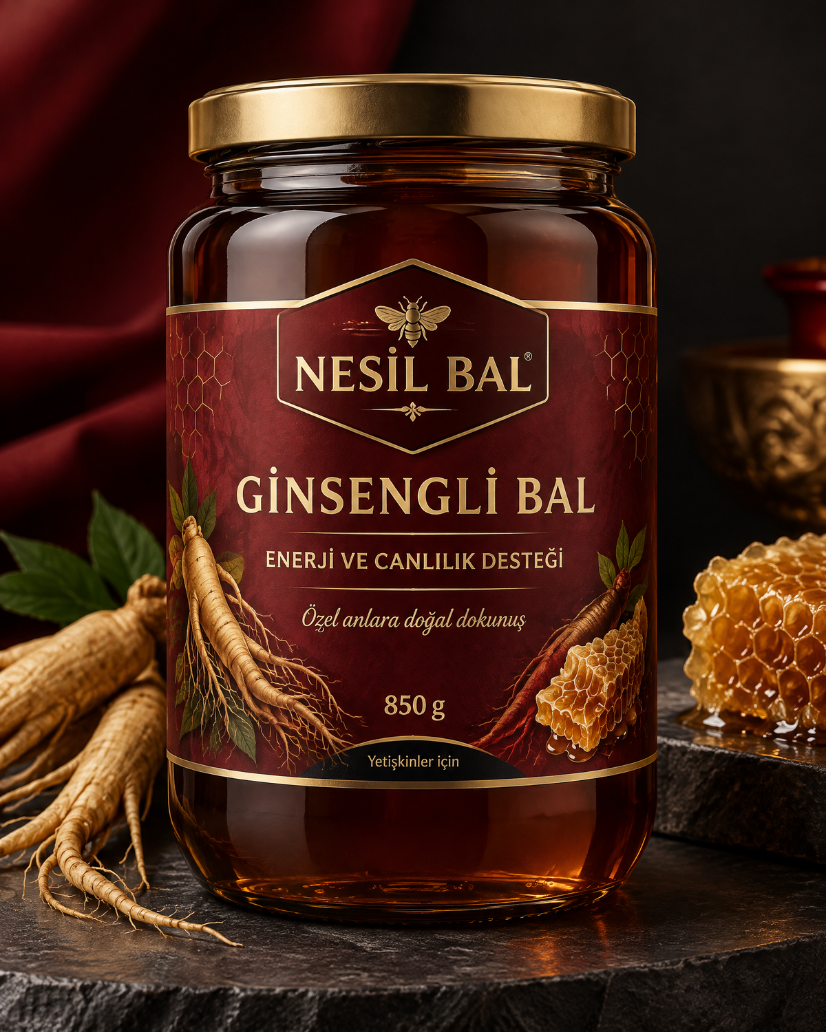 Ginsengli  Enerji ve Canlılık Desteği 850 Gr