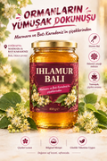 Ihlamur Balı Marmara ve Batı Karadeniz’in yumuşak çiçeksi dokunuşu 850 gr