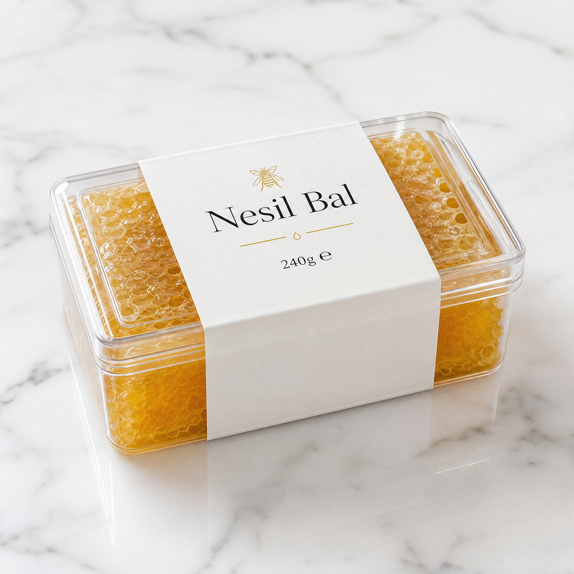 Petekli Çiçek Balı 240 Gr