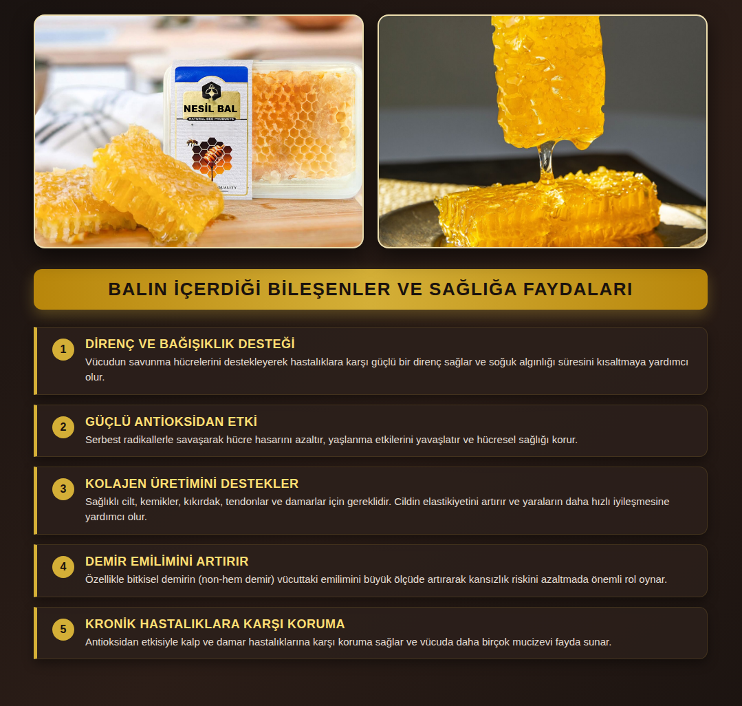 Petekli Çiçek Balı 450 Gr