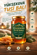 Hakkari Yüksekova Tusi Balı | Doğal Yöresel Bal 850 Gr